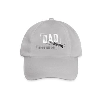 Dad Dad Dad Daddy Gift - Baseball Cap - grey - Front