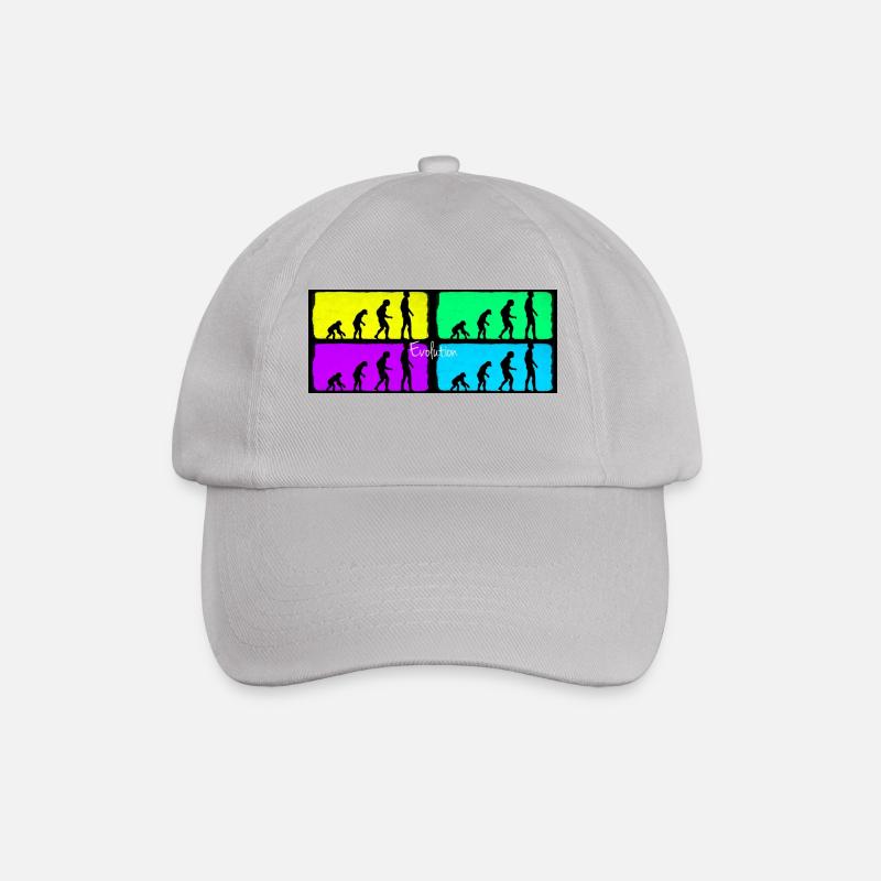 evolution - Baseballkappe - Grau