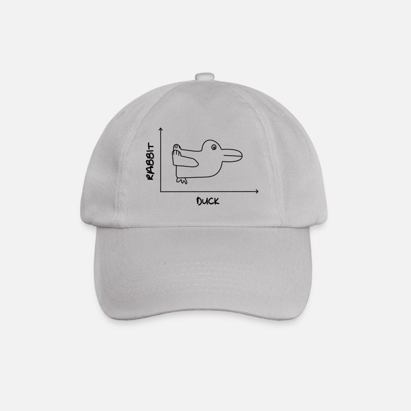 Duck'n Rabbit - Baseball Cap - grey