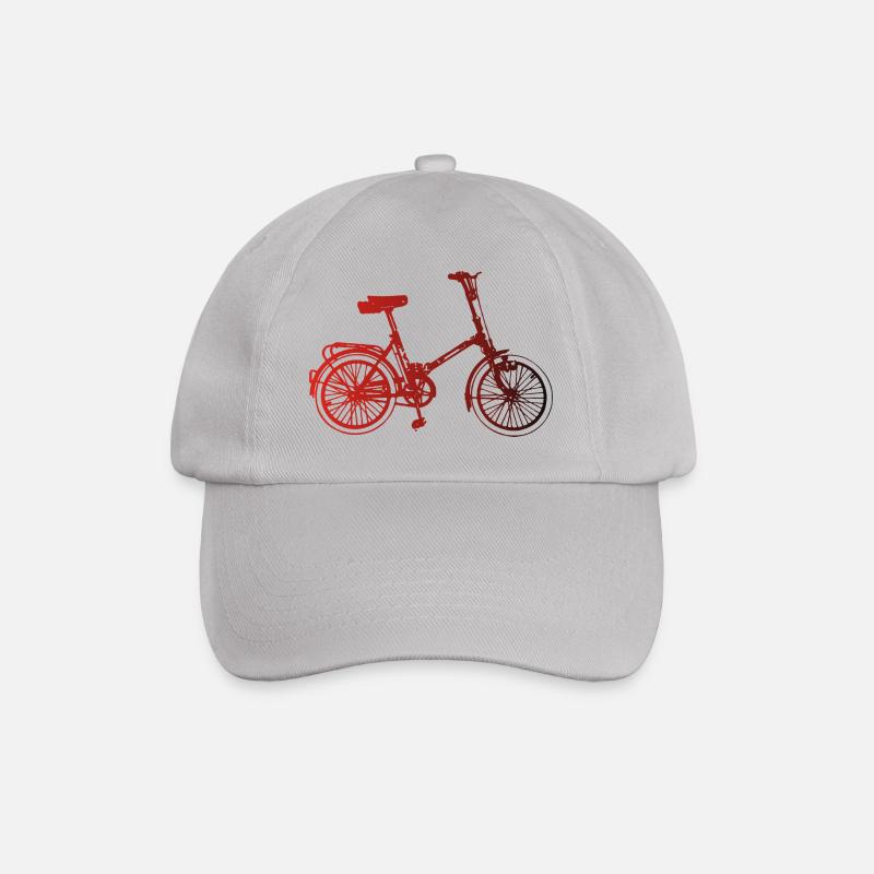DDR Klapprad Klappfahrrad - Baseballkappe - Grau
