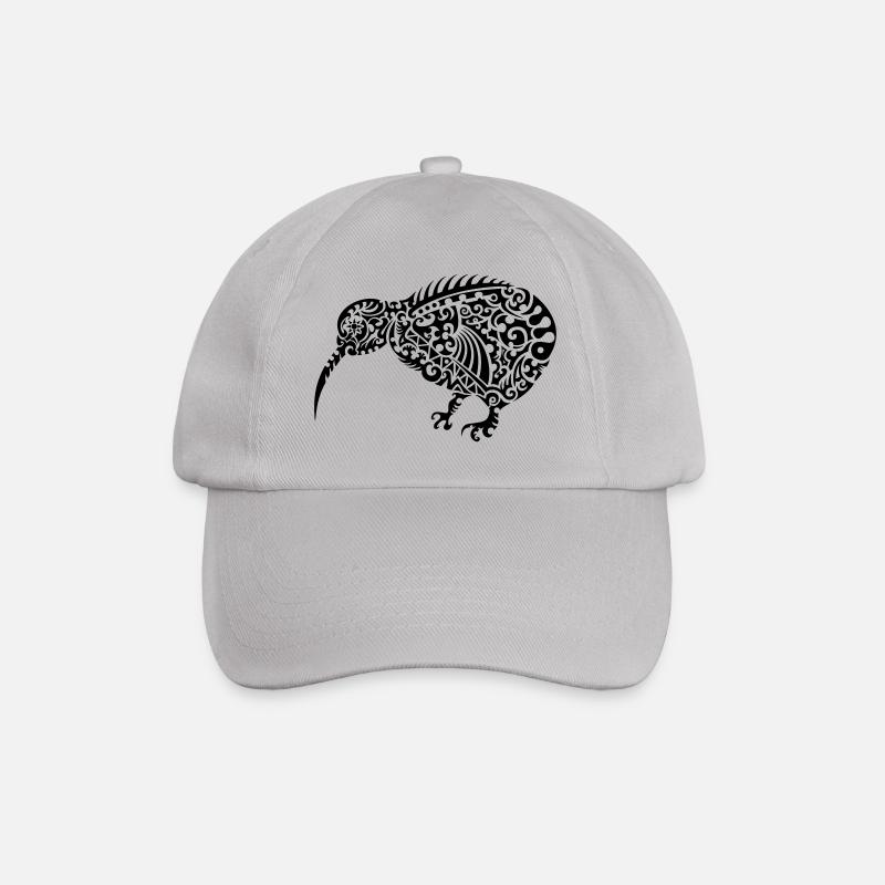 Kiwi Maori - Baseballkappe - Grau