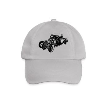 Hot Rod / Rat Rod 08_weiß - Casquette classique - bruyère - Devant