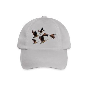 ducks - Baseball Cap - grey - Front
