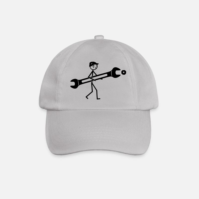 Schlosser - Baseballkappe - Grau