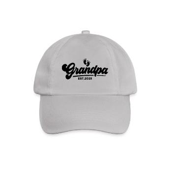 Opa 2025 - Baseballkappe - Grau - Vorne