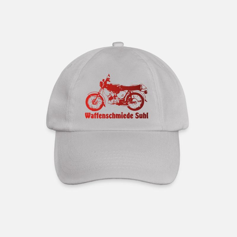 Simson S51 Waffenschmiede - Baseballkappe - Grau