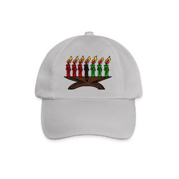 christmas winter reindeer santa claus ugly chr - Baseball Cap - grey - Front