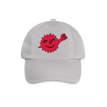 Atomkraft Faust dagegen Geschenkidee Nein Symbol - Baseball Cap - grey - Front