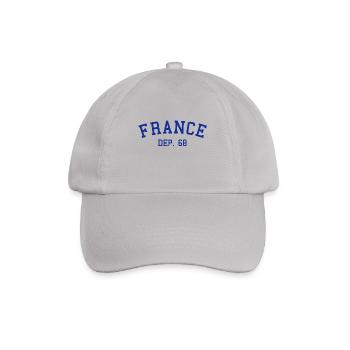 France Haut-Rhin 68 - Casquette classique - bruyère - Devant