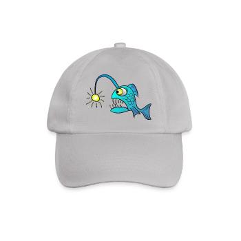 Lantern frogfish - Baseball Cap - grey - Front
