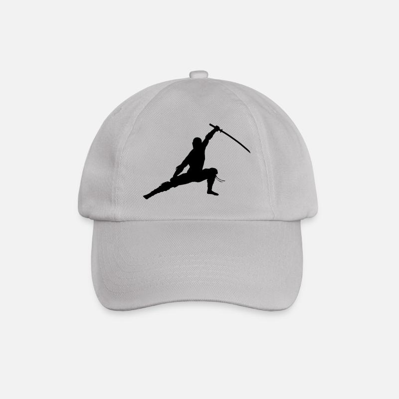 Ninja - Baseball Cap - grey