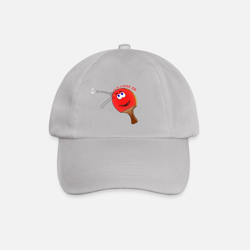 tischtennis - Baseballkappe - Grau