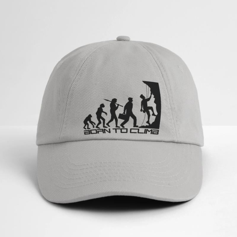 né pour gravir l'évolution évolution née raide Casquette classique