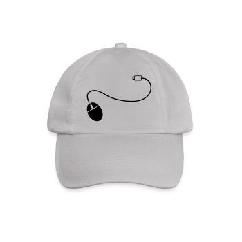 mouse_cursor__f1 - Baseball Cap - grey - Front