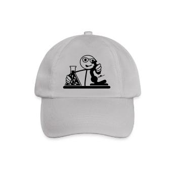 Un biologiste regarde une graine au microscope - Casquette classique - bruyère - Devant