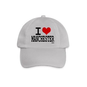 I love Manchester - couleurs personnalisables - Casquette classique - bruyère - Devant