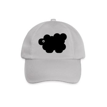 Ein Schwarzes Schaf - Baseballkappe - Grau - Vorne