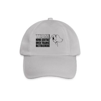TEAM Nova Scotia Duck Tolling Retriever Wilsigns - Baseball Cap - grey - Front