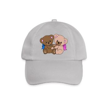 teddies - Baseball Cap - grey - Front
