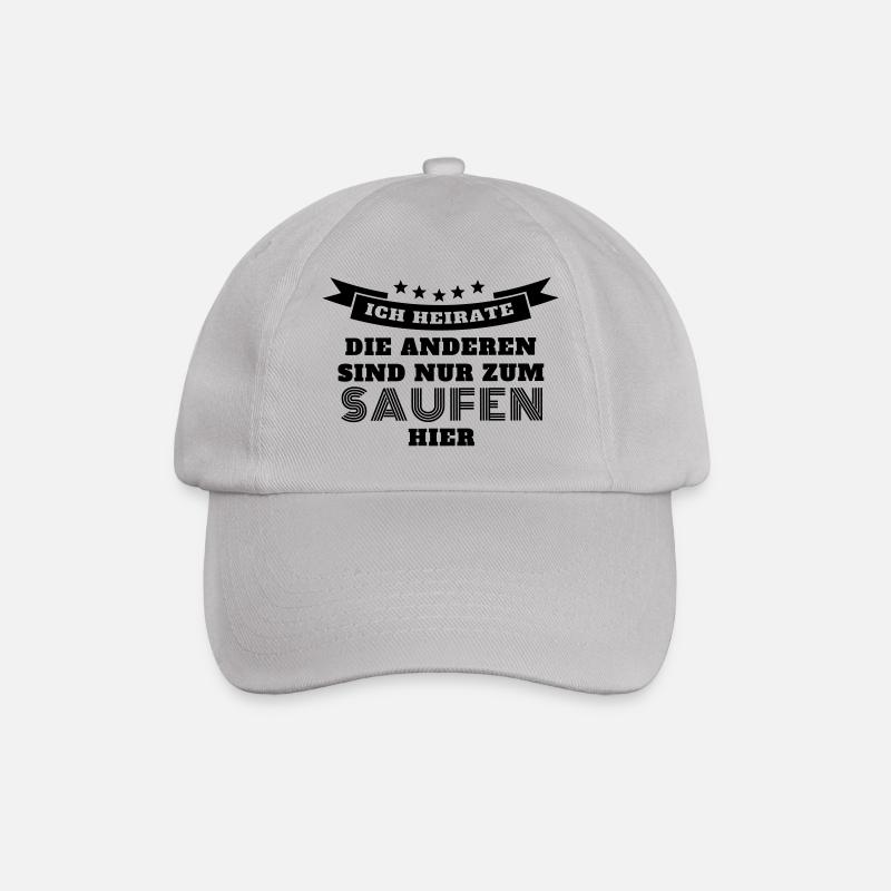 première partie braeutigam mariée - Casquette classique - bruyère