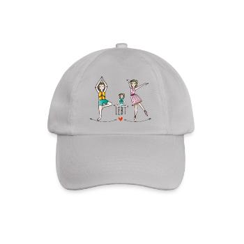 The guardian of the children's movement - Baseball Cap - grey - Front