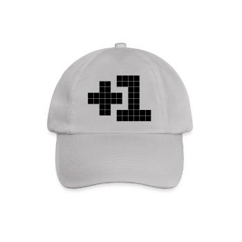 1 - Baseball Cap - grey - Front