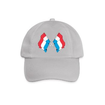 Deux drapeaux du Luxembourg - Casquette classique - bruyère - Devant