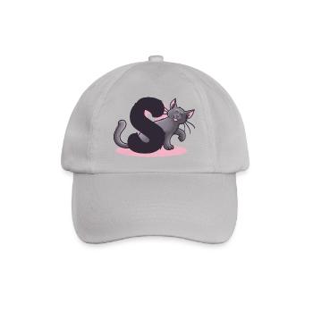 Lettre S Cat - Casquette classique - bruyère - Devant