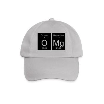 Chemistry OMG - Oh My God - Baseball Cap - grey - Front