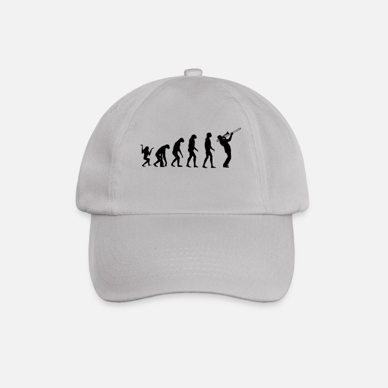 Evolution Posaune - Baseballkappe - Grau