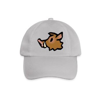pig51 - Baseball Cap - grey - Front