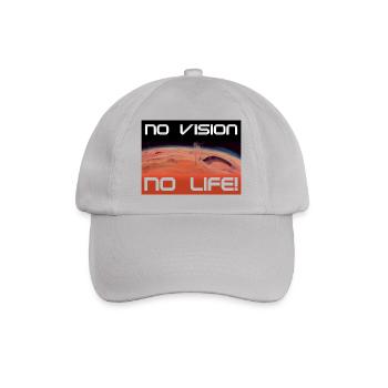 Mars: Pas de vision, pas de vie - Casquette classique - bruyère - Devant