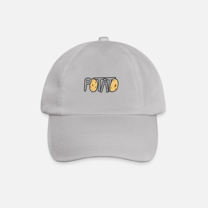 Potato Potato - Baseball Cap - grey