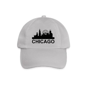 CHICAGO - Skyline - Baseballkappe - Grau - Vorne