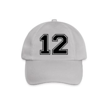 12 - Baseball Cap - grey - Front