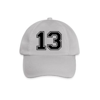 13 - Baseball Cap - grey - Front