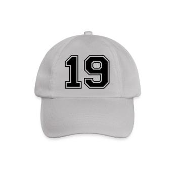 19 - Baseball Cap - grey - Front