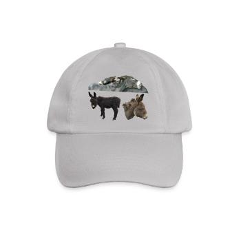 Donkey - Baseball Cap - grey - Front
