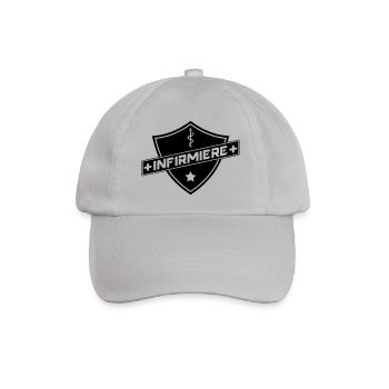 blason infirmiere - Casquette classique - bruyère - Devant