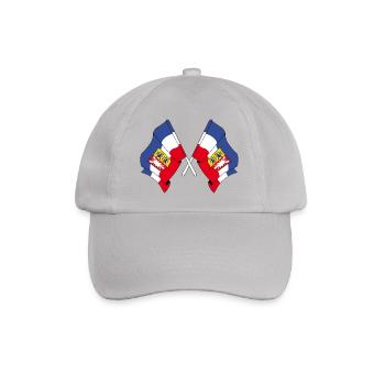 Deux drapeaux Schleswig Holstein - Casquette classique - bruyère - Devant