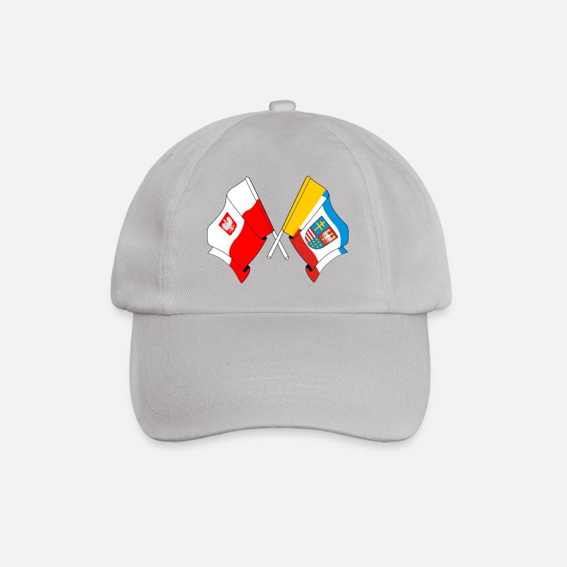 Drapeau Pologne, Sainte-Croix - Casquette classique - bruyère