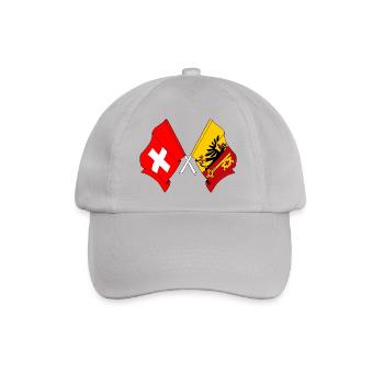 Pavillon Suisse et pavillon Canton ou Genève - Casquette classique - bruyère - Devant