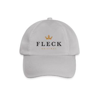 Fleck Original Familienlogo - Baseballkappe - Grau - Vorne