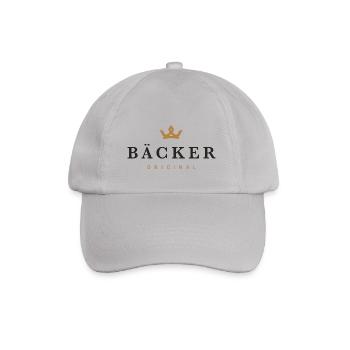 Bäcker Original Familienlogo - Baseballkappe - Grau - Vorne