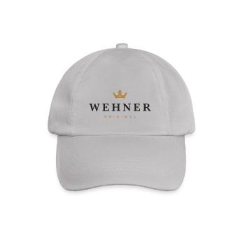 Wehner Original Familienlogo - Baseballkappe - Grau - Vorne