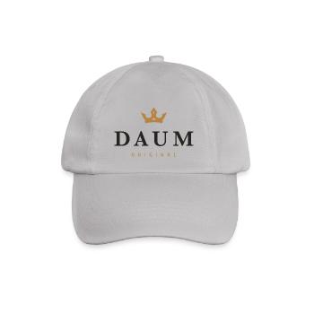 Daum Original Familienlogo - Baseballkappe - Grau - Vorne