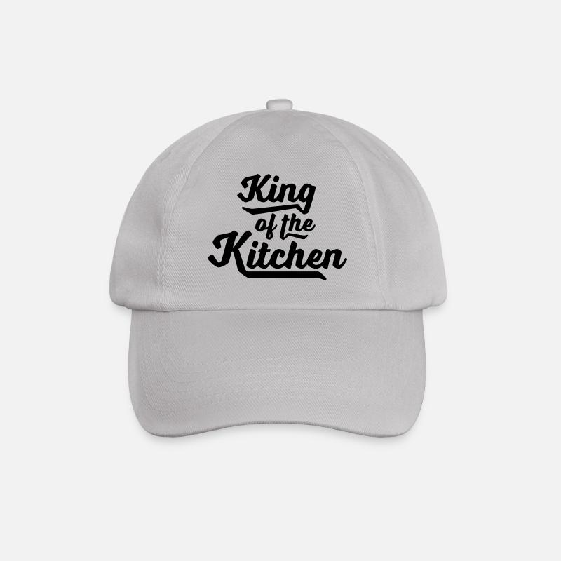 kochen - Baseballkappe - Grau