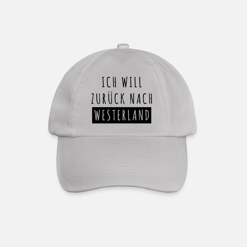 Ich will zurück nach Westerland - Baseballkappe - Grau