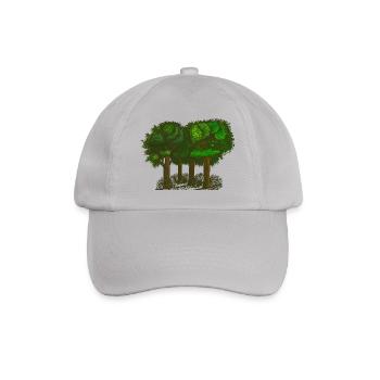 Wald - Baseballkappe - Grau - Vorne