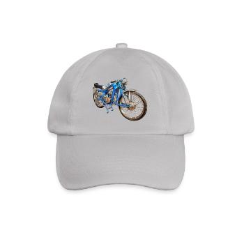 Motorrad - Baseballkappe - Grau - Vorne